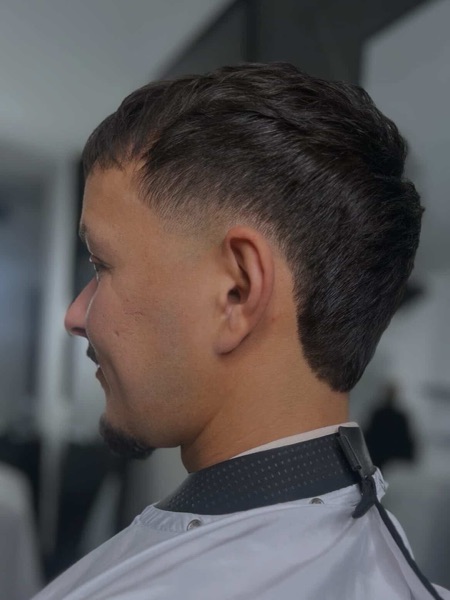 Coupe homme dégradé réalisée par Love Coiff